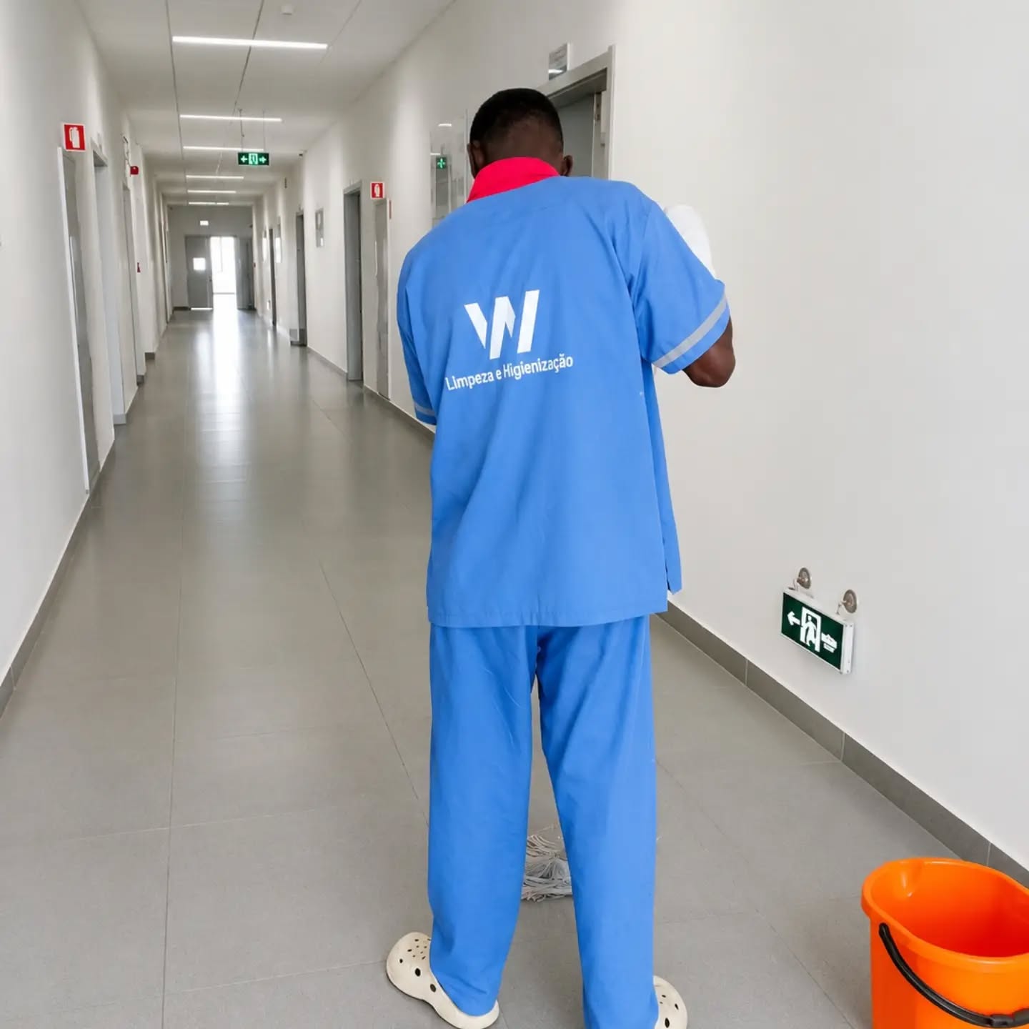 Manutenção de corredores e áreas comuns